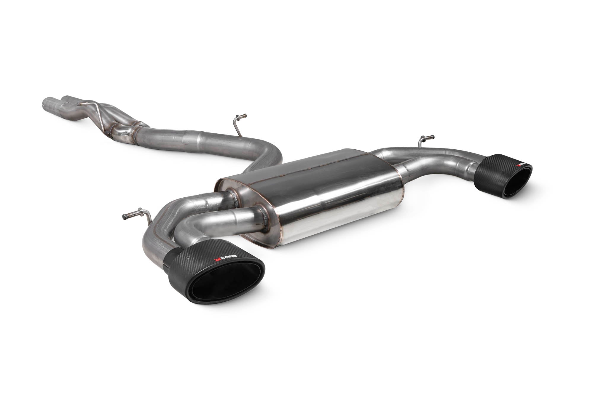 Audi RS3 8V Pre-Facelift Non-res cat-back system without valves - Scorpion
