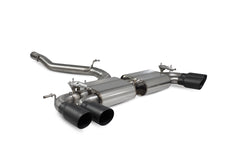 Audi S3 3-Door/Sportback 8V Non-resonated cat/gpf-back system with valves - Daytona