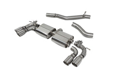 Audi S3 3-Door/Sportback 8V Non-resonated cat/gpf-back system with valves - Scorpion