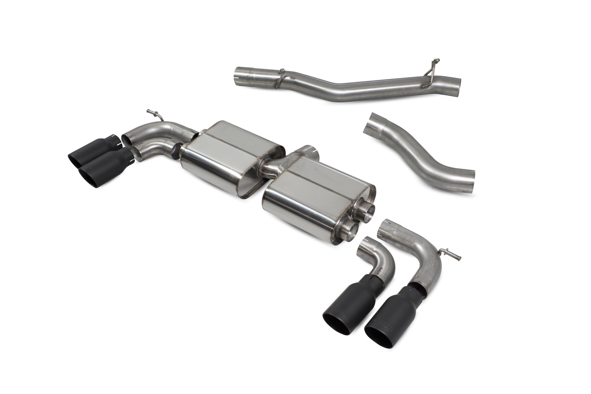 Audi S3 3-Door/Sportback 8V Non-resonated cat/gpf-back system without valves - Daytona - Scorpion