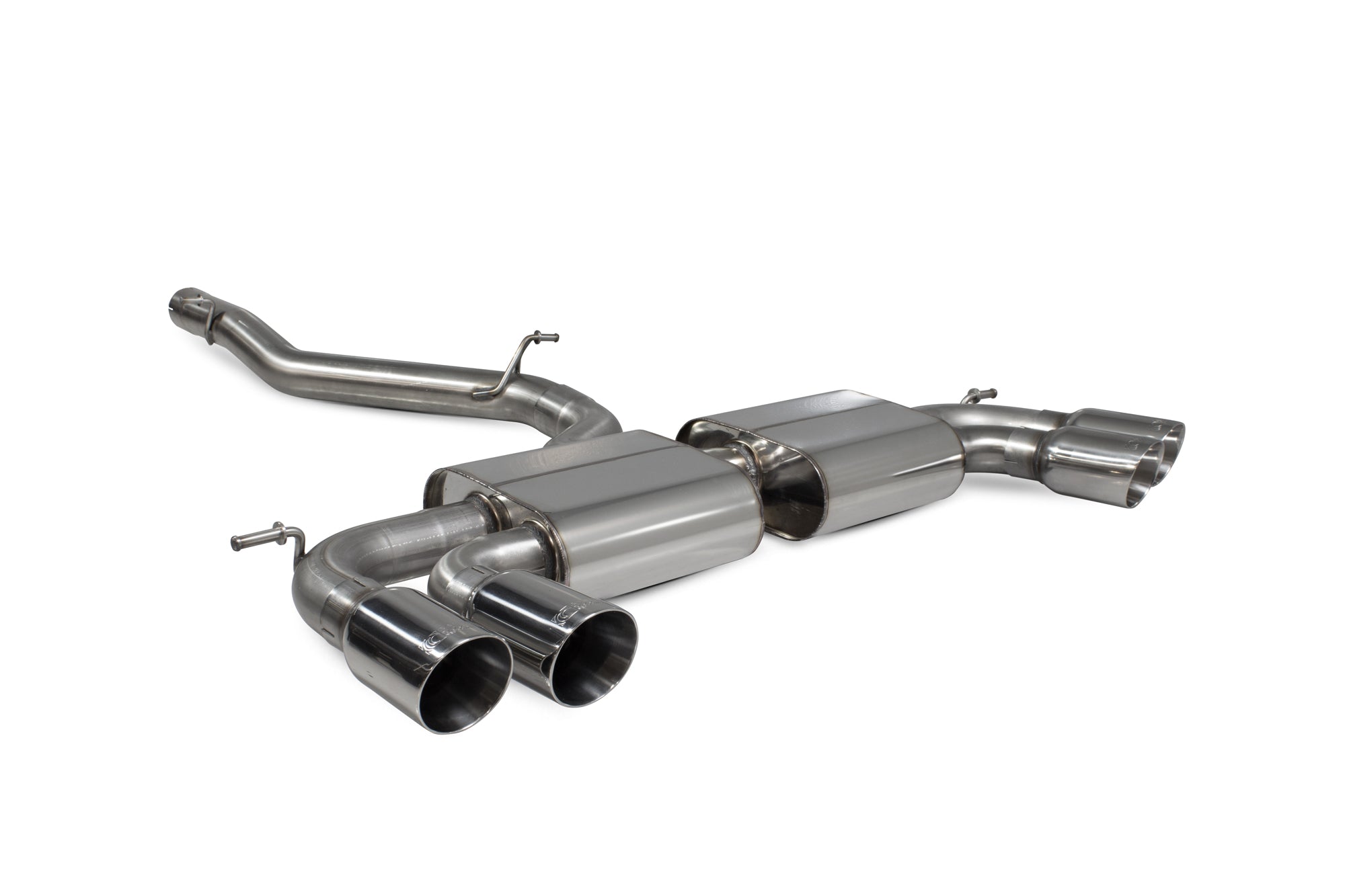Audi S3 3-Door/Sportback 8V Non-resonated cat/gpf-back system without valves - Daytona