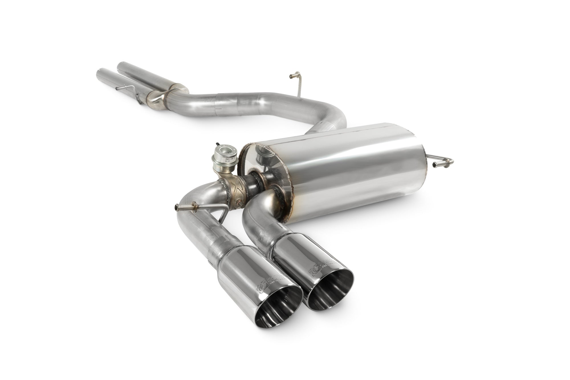 Audi RS3 8P Non-resonated secondary cat-back system - Scorpion