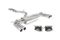 Audi RS3 8Y Saloon Non-Resonated Cat/GPF-back system with elec valves - Scorpion