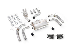 Audi RS3 8Y Saloon Non-Resonated Cat/GPF-back system with elec valves - Scorpion