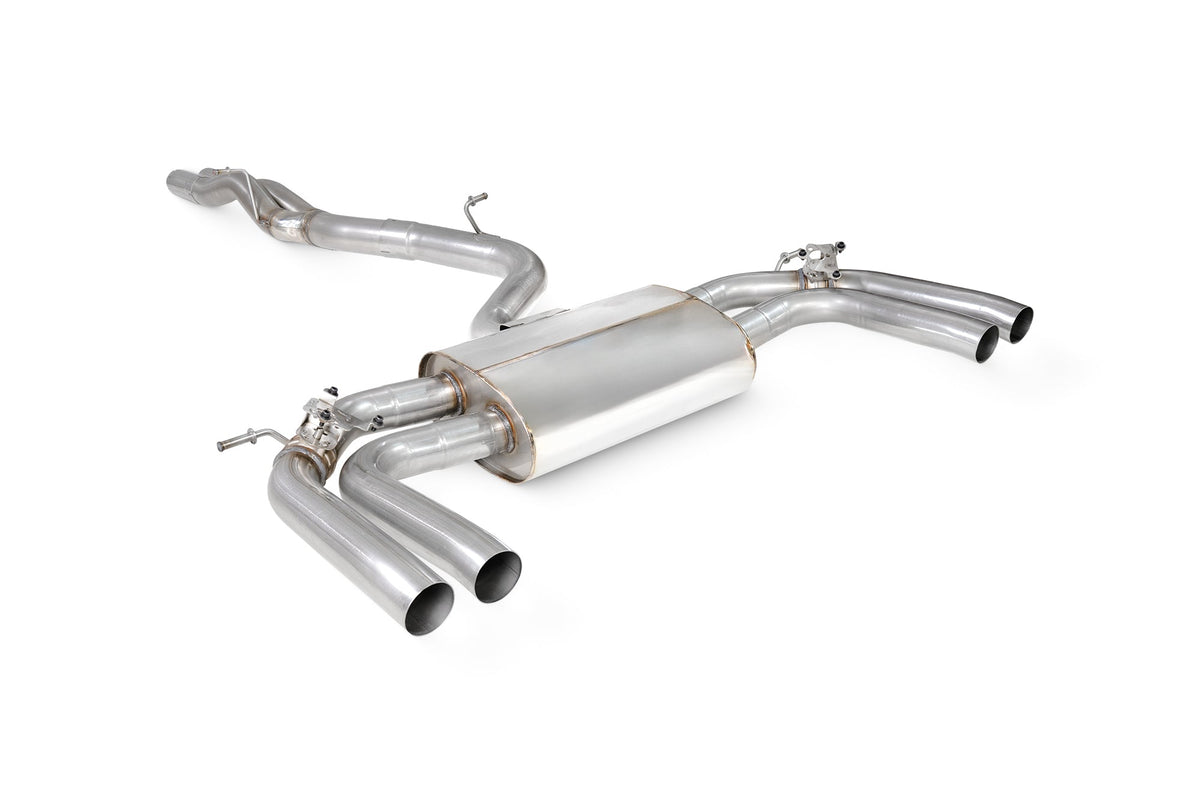 Audi RS3 8Y Saloon Non-Resonated Cat/GPF-back system with elec valves - Scorpion