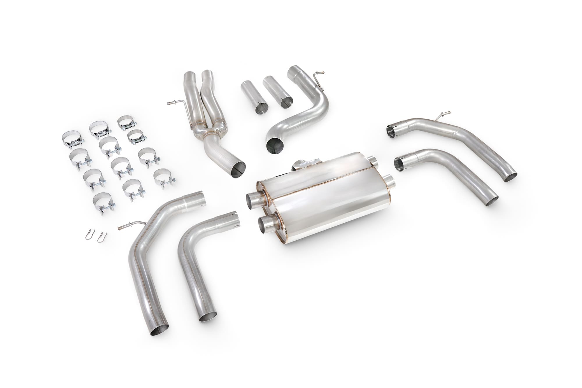 Audi RS3 8Y Saloon Non-Resonated Cat/GPF-back system without valves - Scorpion