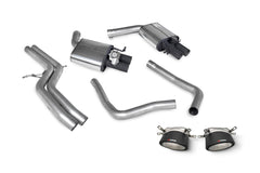 Audi RS7 C7 Non-Resonated half system with trims - Scorpion