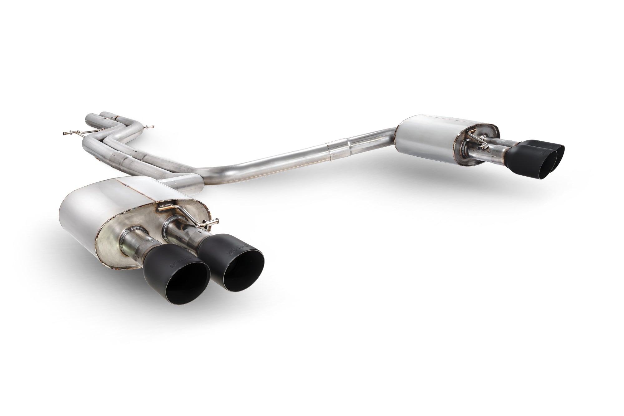 Audi S6/S7 C7 Non-resonated half system with no valves - Scorpion
