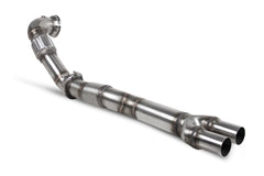 Audi TT RS MK2, RS3 8P Downpipe with a high flow sports catalyst - Scorpion