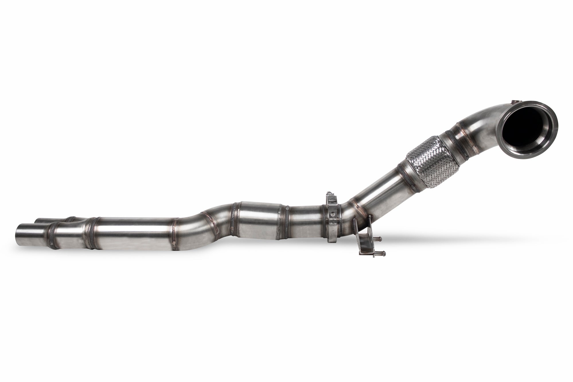 Audi TT RS MK2, RS3 8P Downpipe with a high flow sports catalyst - Scorpion