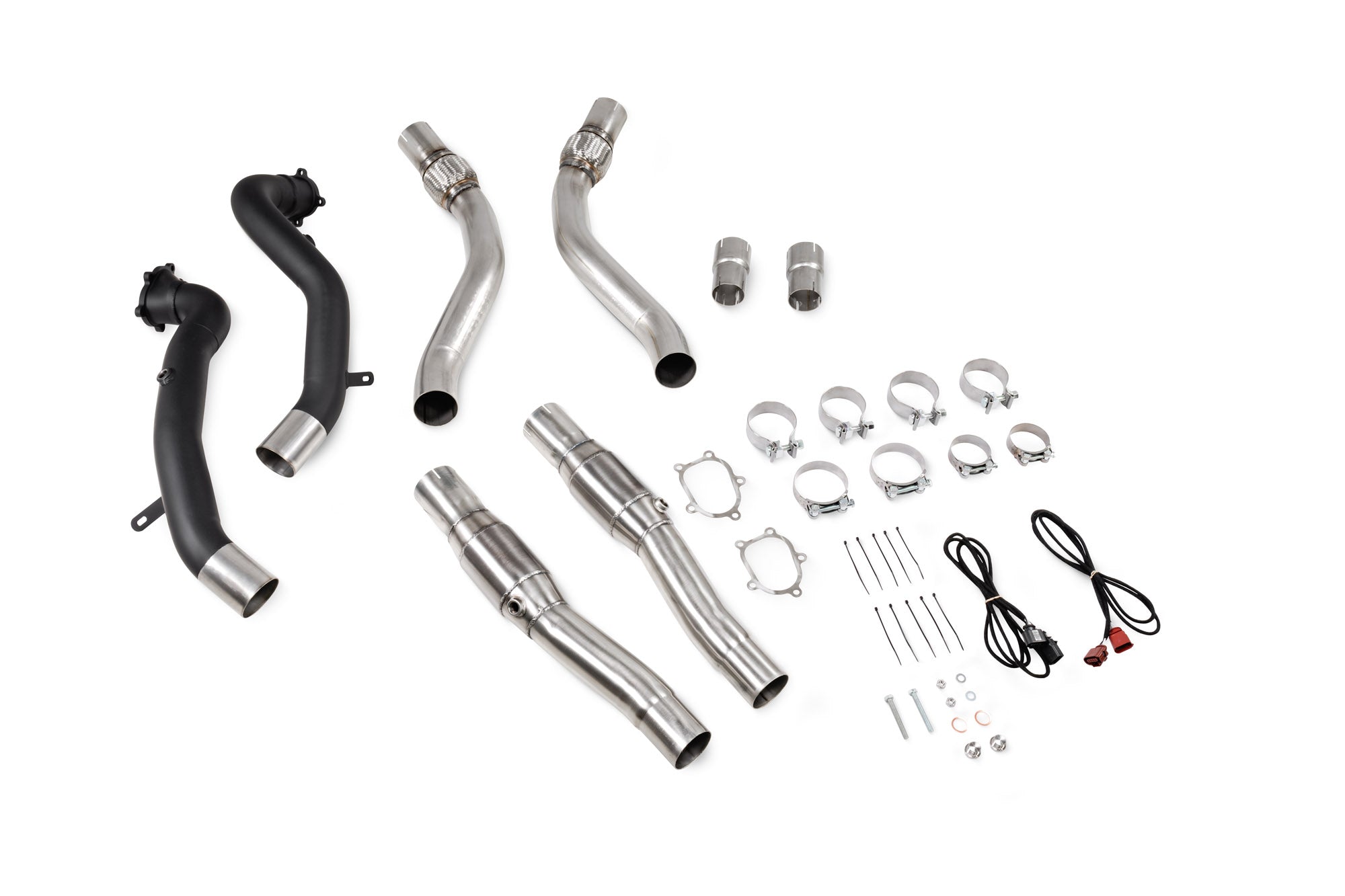 Audi RS6 Avant (C7) / RS7 (C7), S6/S7 (C7) Sports Cat Downpipes with Large Bore Front Pipes - Scorpion