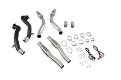 Audi RS6 Avant (C7) / RS7 (C7), S6/S7 (C7) Sports Cat Downpipes with Large Bore Front Pipes - Scorpion