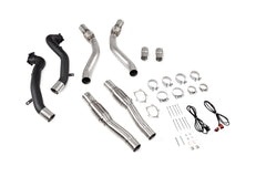 Audi RS6 Avant (C7) / RS7 (C7), S6/S7 (C7) Sports Cat Downpipes with Large Bore Front Pipes - Scorpion
