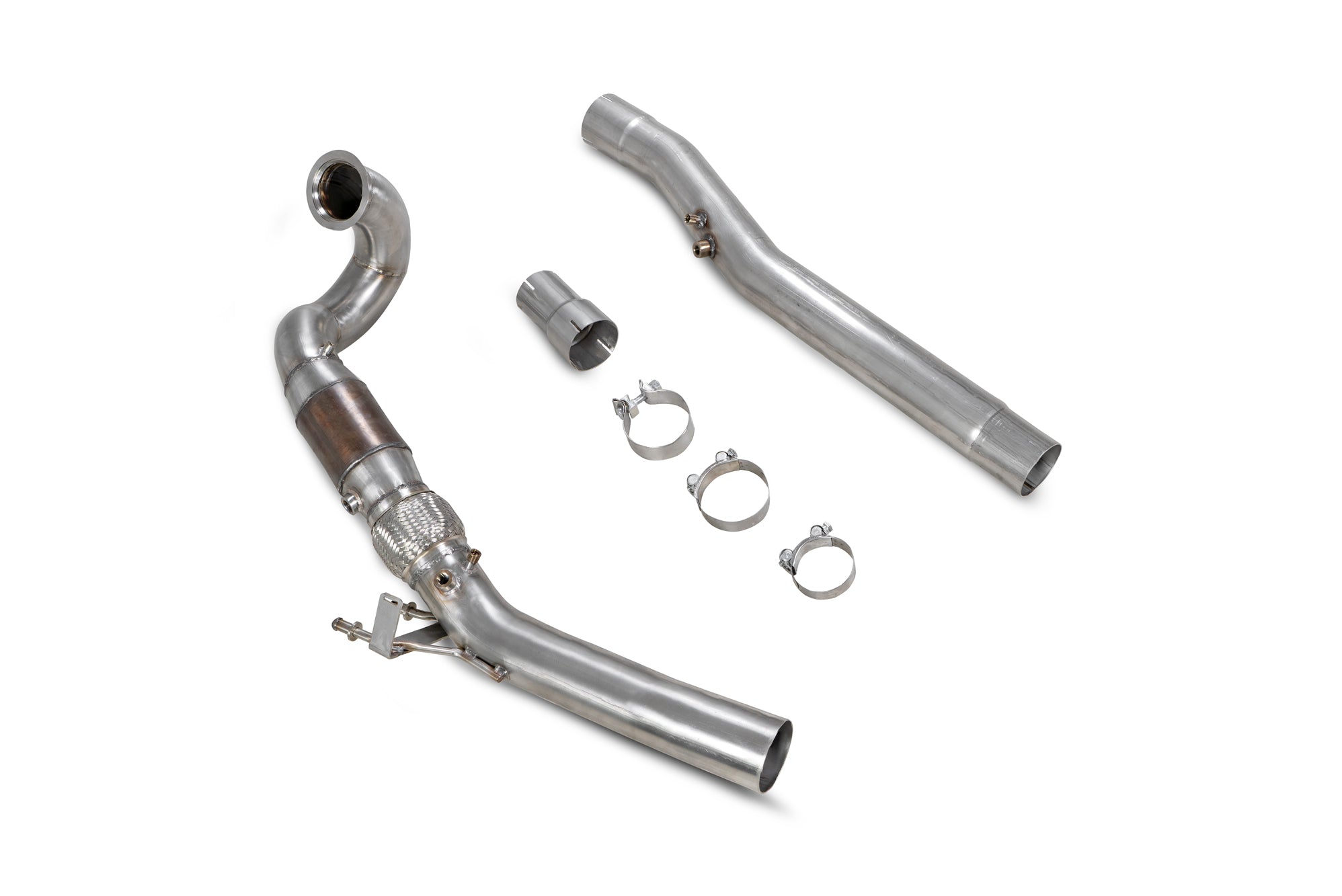 Audi SQ2 2019-2020 models only (DNUE Engine Code) Downpipe with sports catalyst (GPF removed) - Scorpion