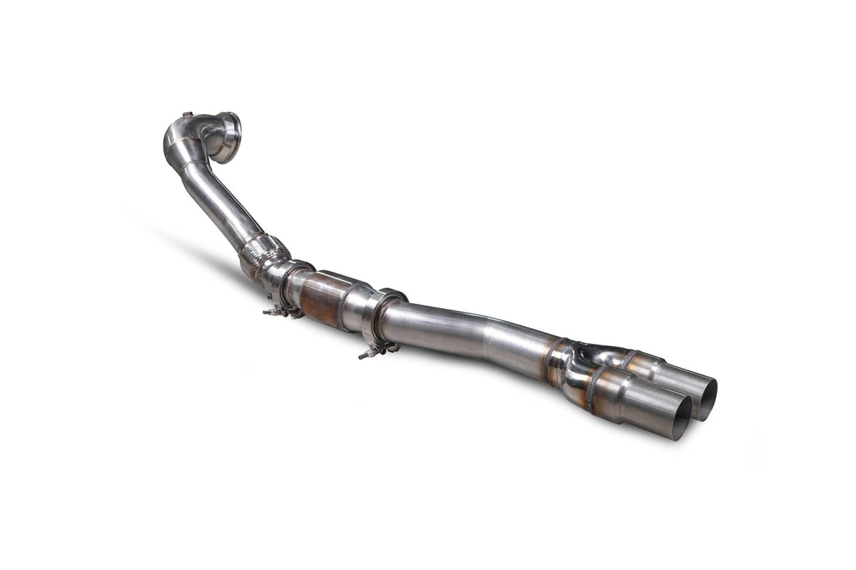 Audi RS3 8V Pre-Facelift Downpipe with sports catalyst - Scorpion