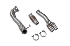 Audi RS3 8V Pre-Facelift Downpipe with sports catalyst - Scorpion