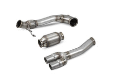 Audi RS3 8Y Sportsback & Saloon Non-GPF Models Downpipe with a high flow sports catalyst - Scorpion