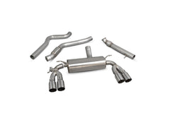BMW M2 F87 Non GPF Model Only Cat-back system with electronic valve - Scorpion
