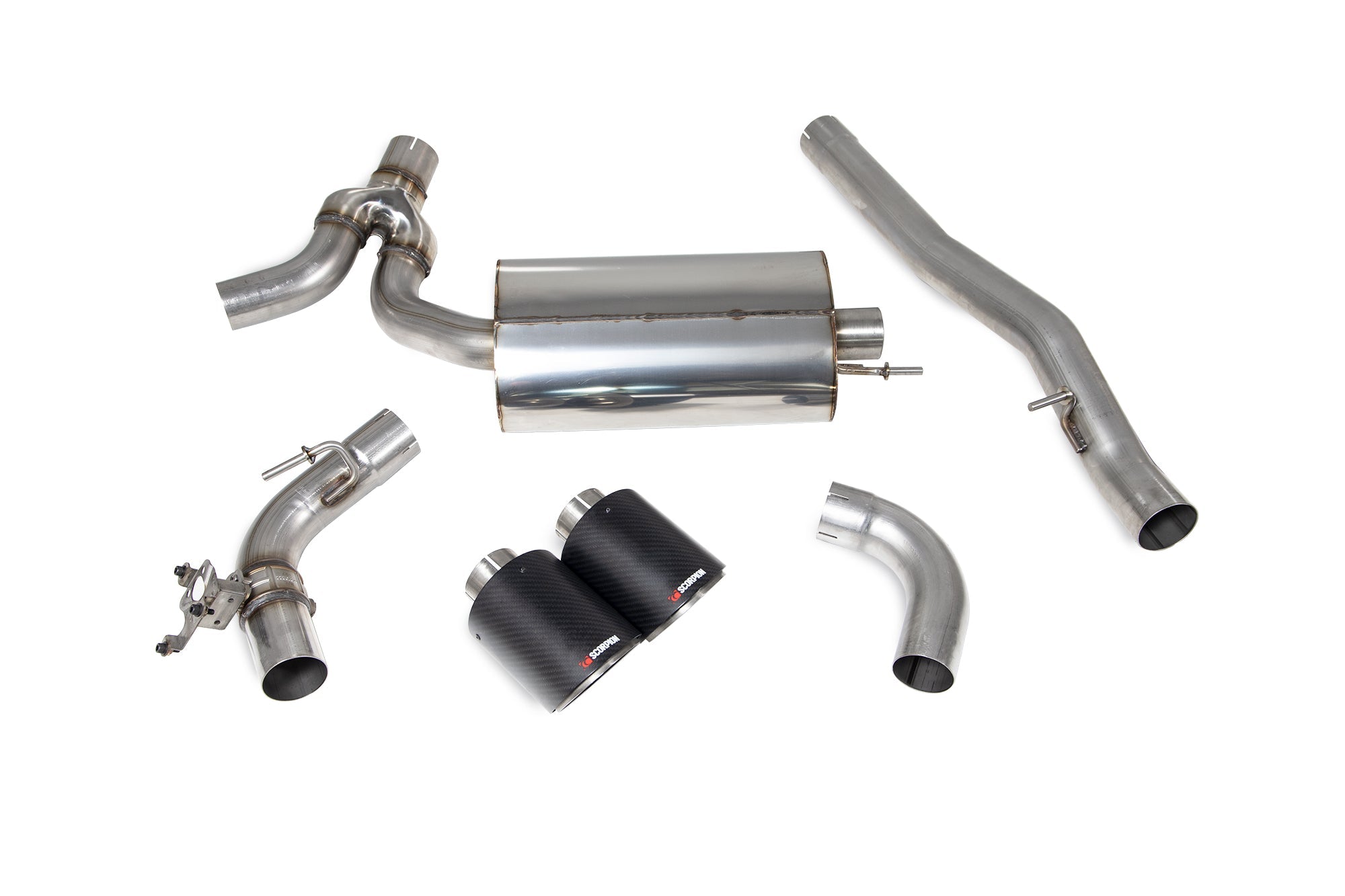 BMW M135i xDrive (F40) GPF model GPF-Back system with electronic valve - Scorpion