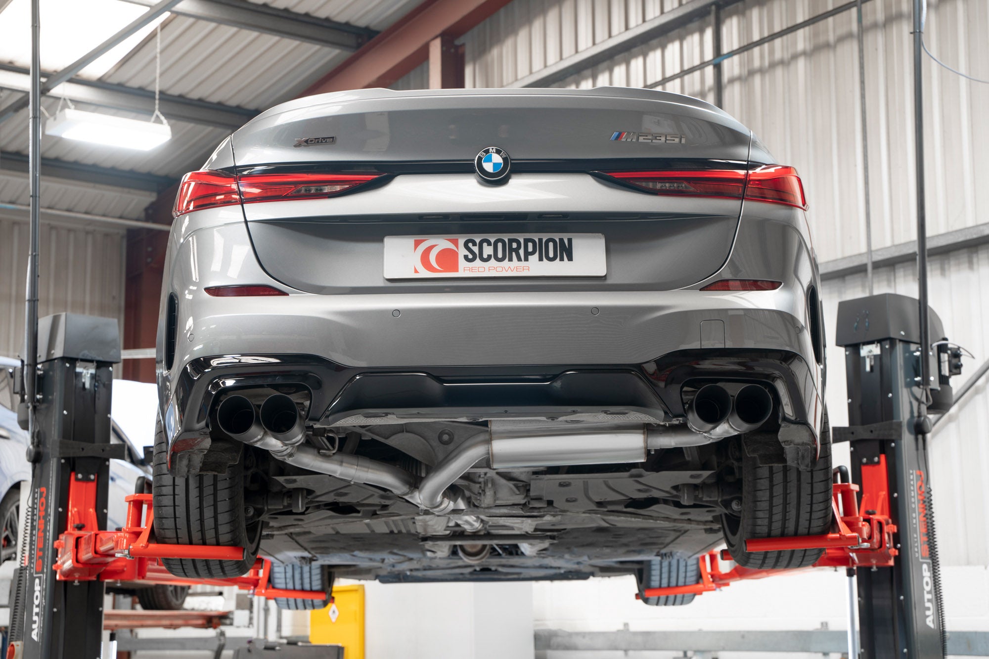 BMW M235i Gran Coupe xDrive F44 GPF-Back system with electronic valve - Scorpion