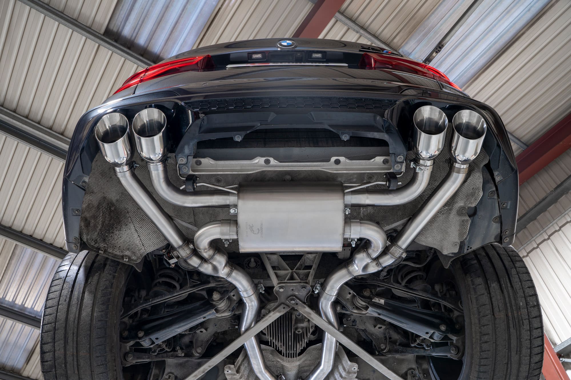 BMW X3 M / M4 M including Competition Half System with valves - Scorpion
