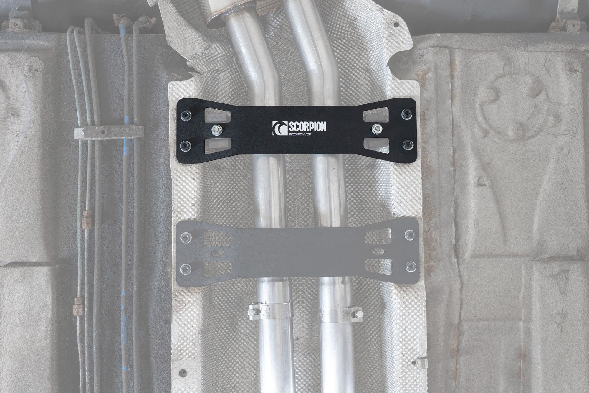 BMW E46 320/325/330 Tunnel Brace / Exhaust Mount (Single) - Scorpion