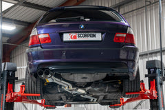 BMW E46 320/325/330 RWD Petrol Cat-back System - Scorpion