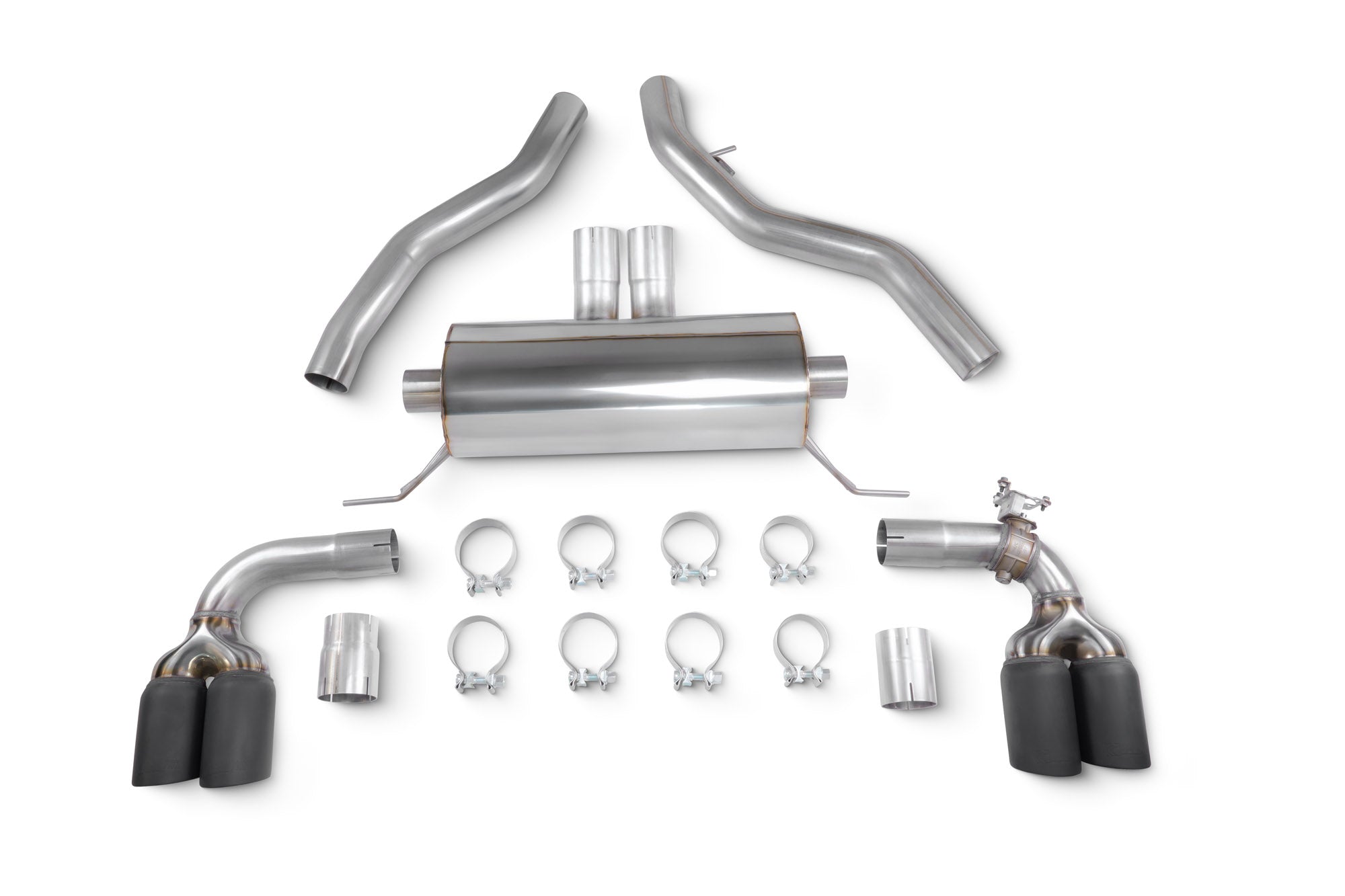 BMW M240i G42 including xDrive Cat/GPF-Back system with electronic valve - Scorpion