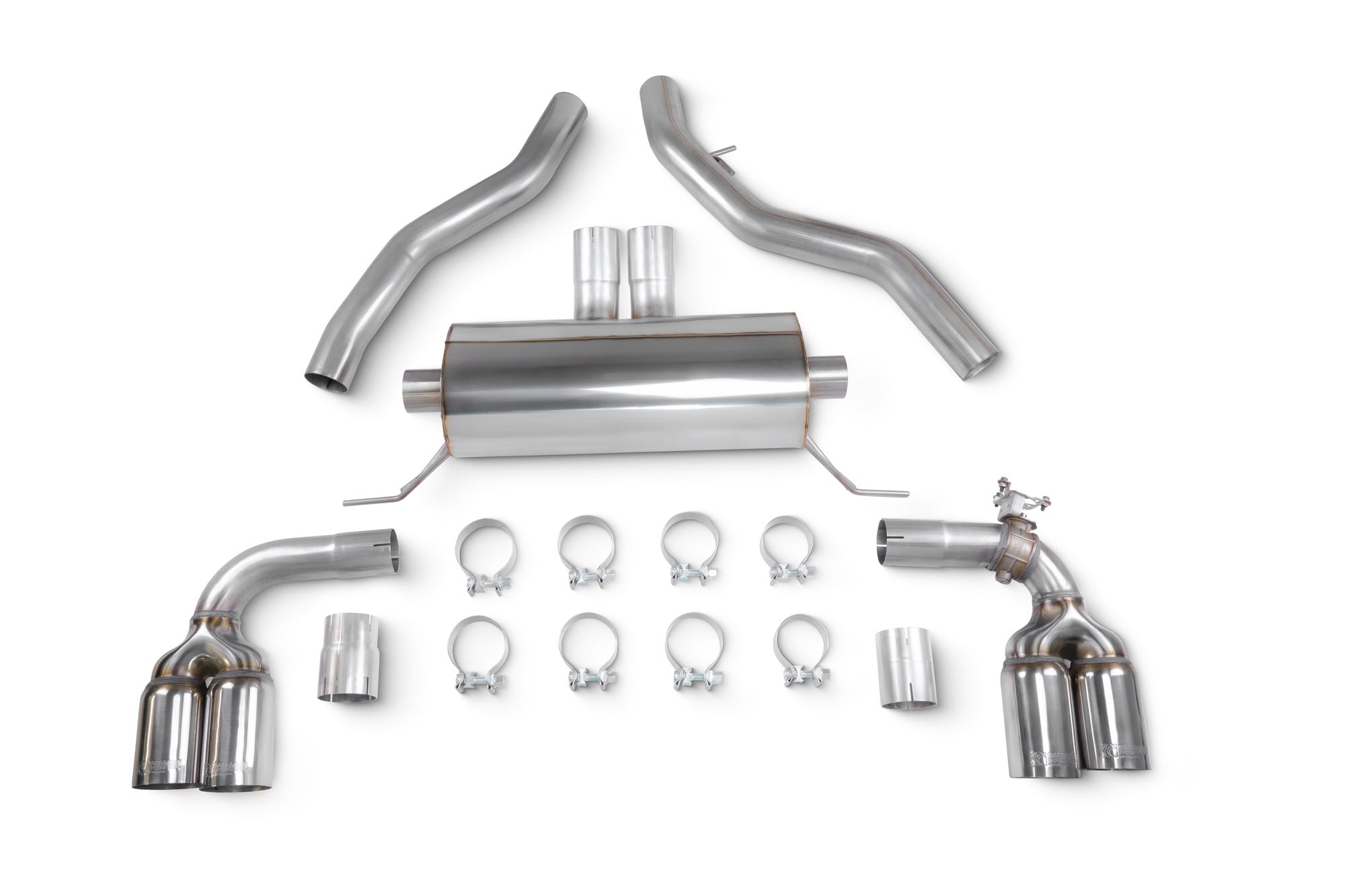 BMW M240i G42 including xDrive Cat/GPF-Back system with electronic valve - Scorpion