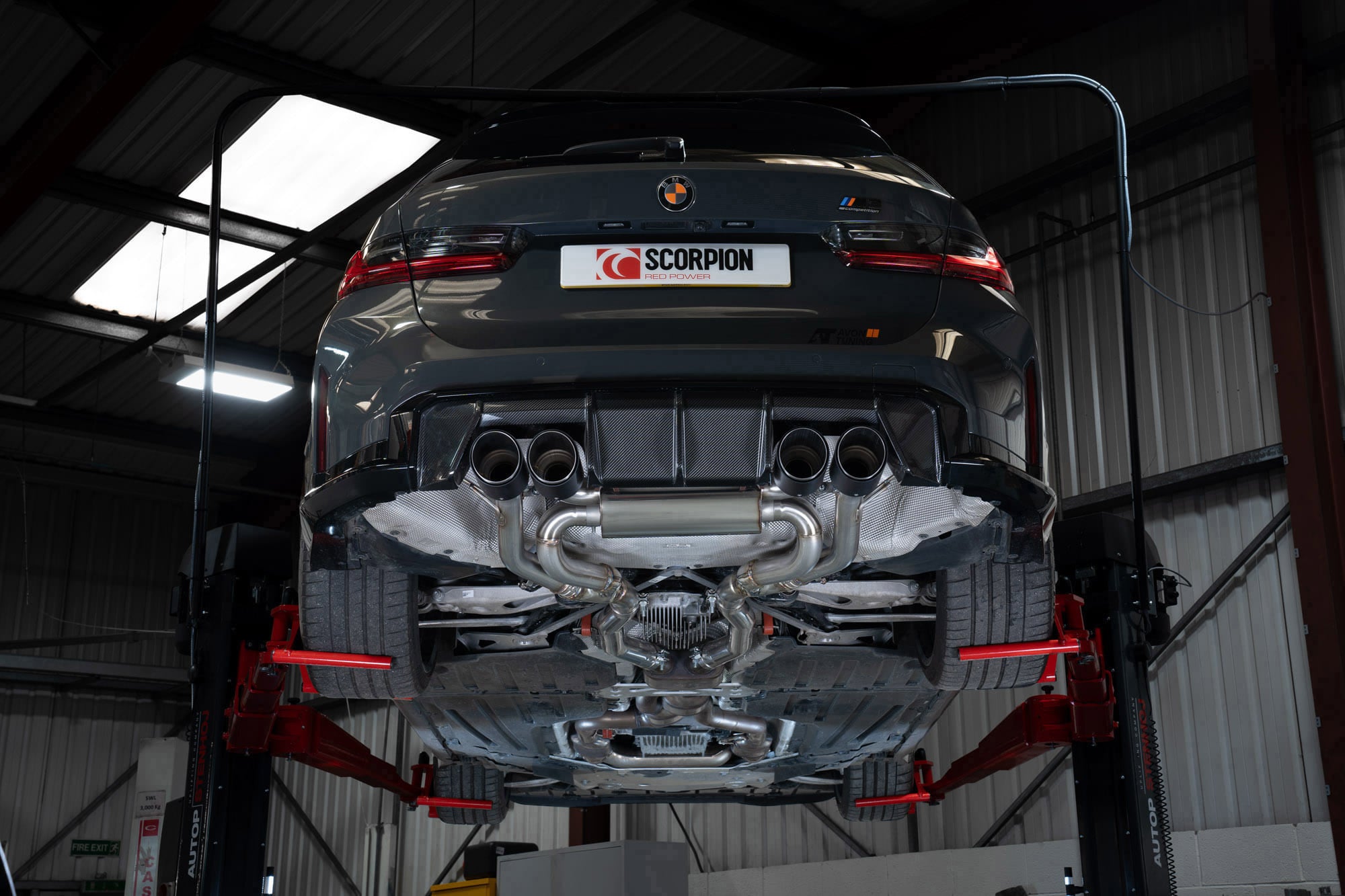 BMW M3 G81 Touring Half System - Scorpion
