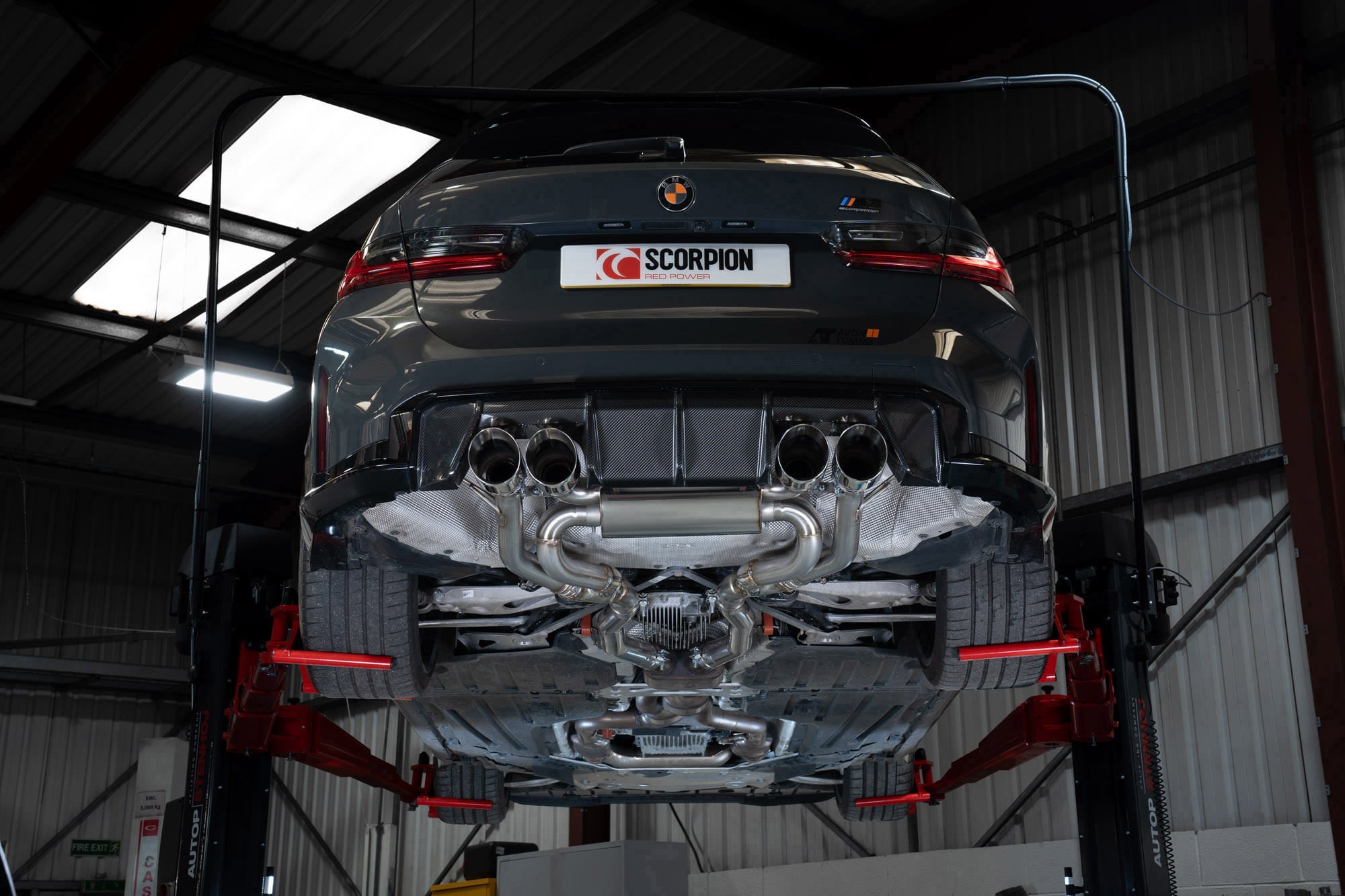 BMW M3 G81 Touring Half System - Scorpion