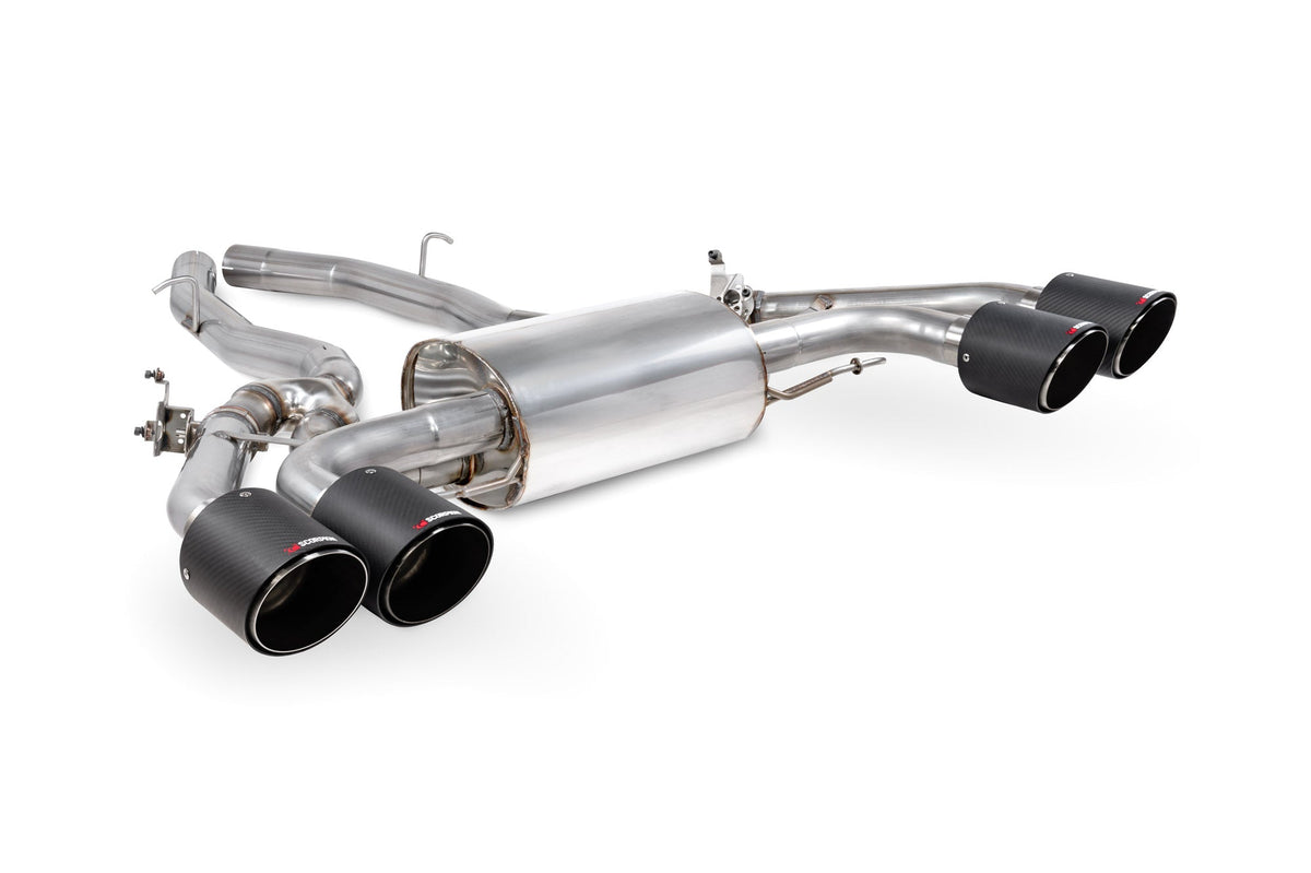 BMW X3 M LCI including Competition / X4 M, X4 M Competition 3.0 LCi models Half System with valves - Scorpion