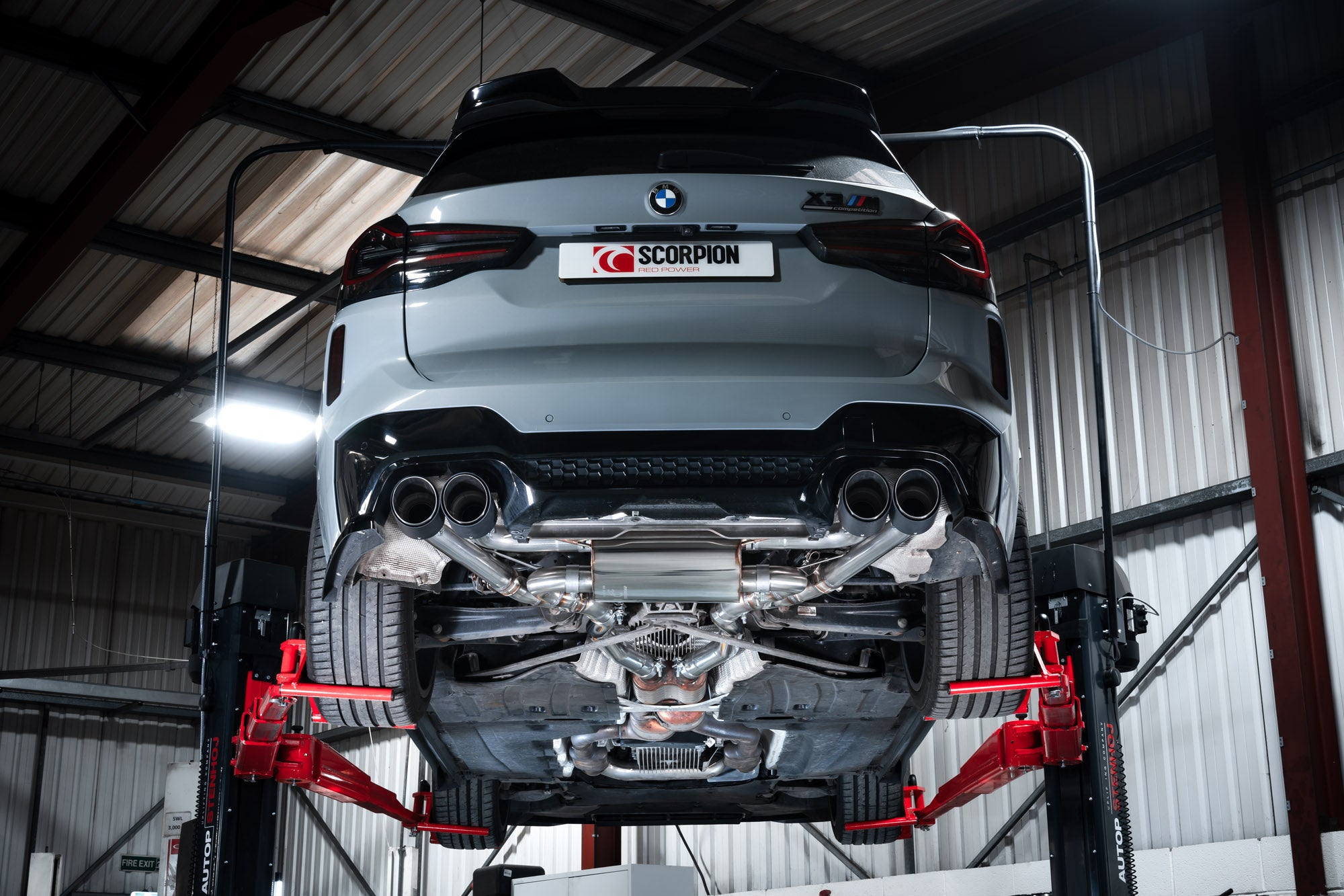 BMW X3 M LCI including Competition Half System with valves - Ascari - Scorpion