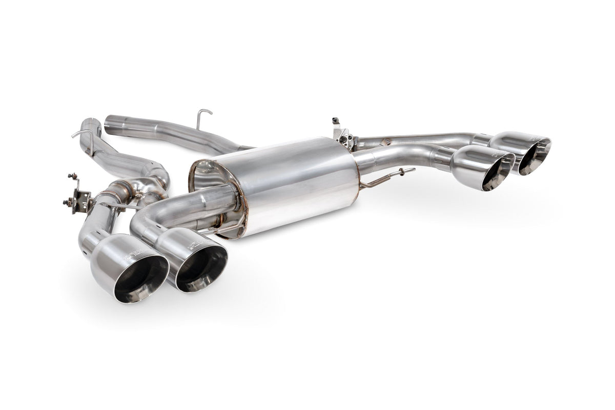 BMW X3 M LCI including Competition / X4 M, X4 M Competition 3.0 LCi models Half System with valves - Scorpion