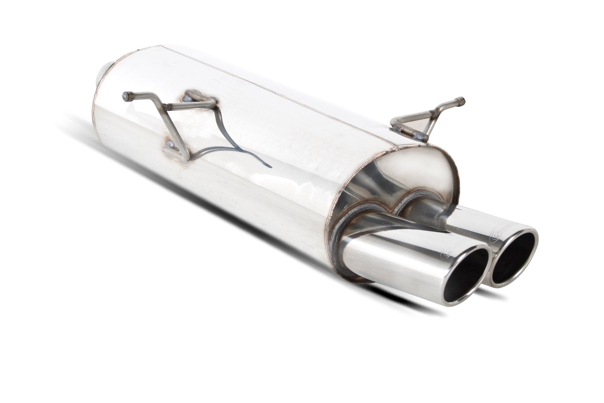 BMW E46 316/318 Rear silencer only - Scorpion