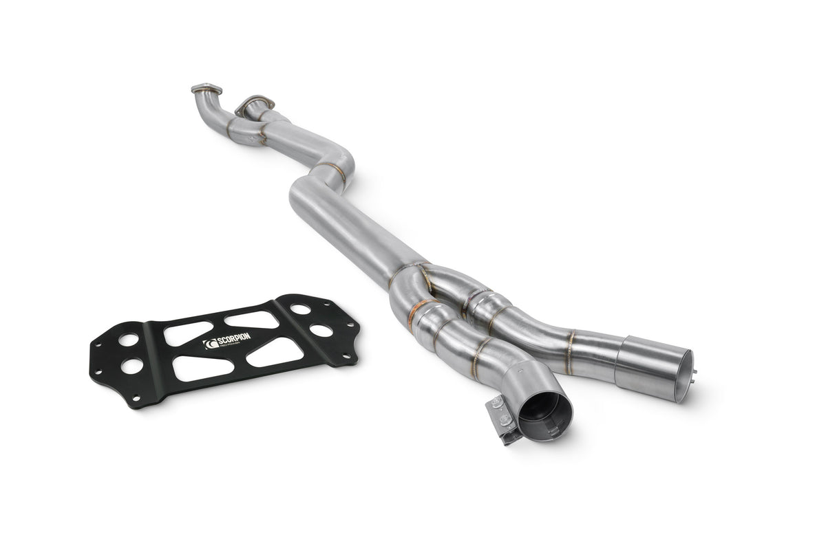 BMW M3 G80/G81 / M4 G82, Non GPF models including Competition & xDrive Single Mid Pipe