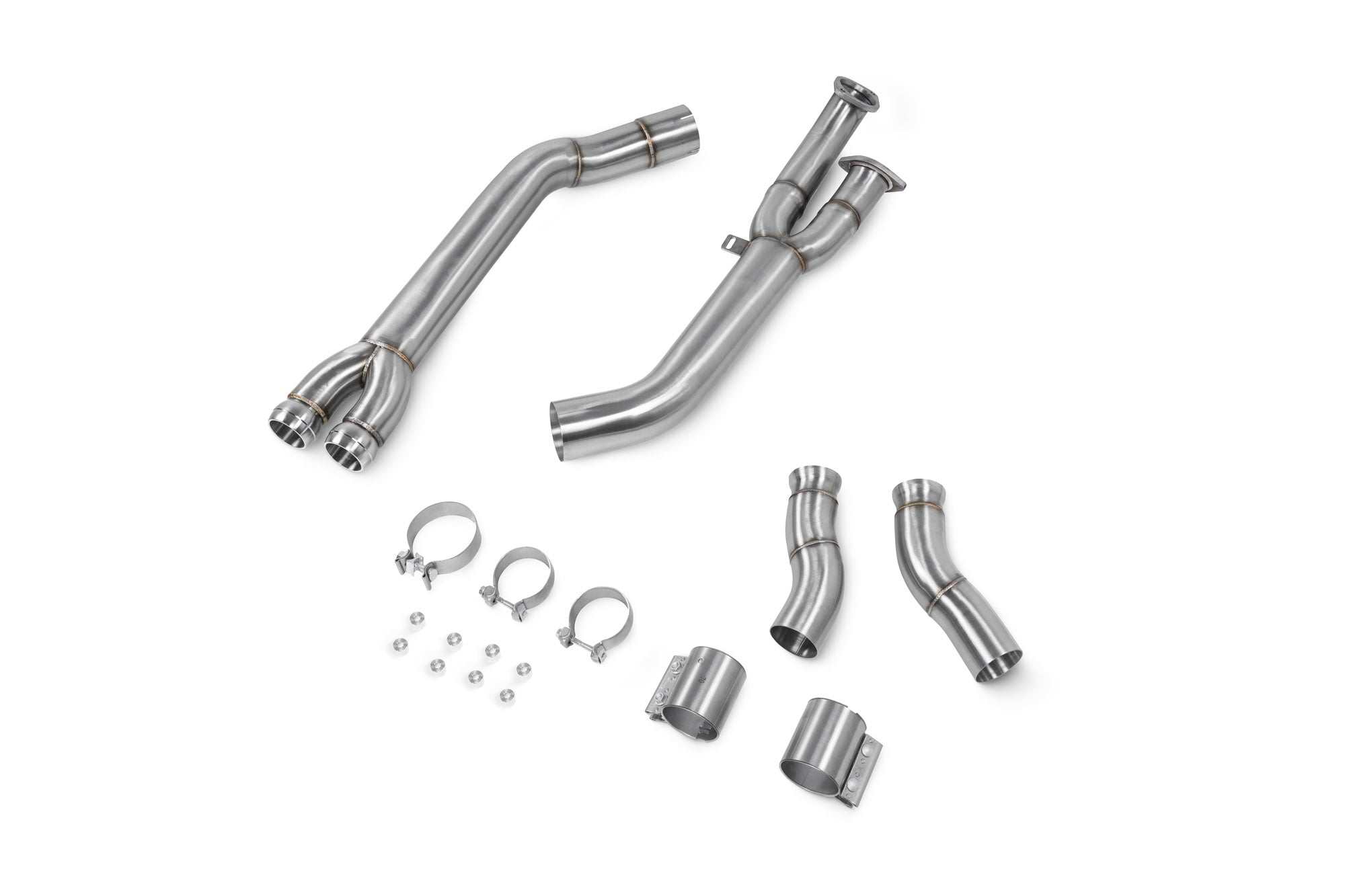 BMW X3 M LCI Non-GPF Single Mid Pipe - Scorpion