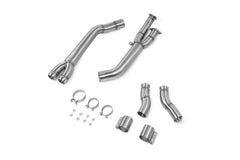 BMW X3 M LCI Non-GPF Single Mid Pipe - Scorpion