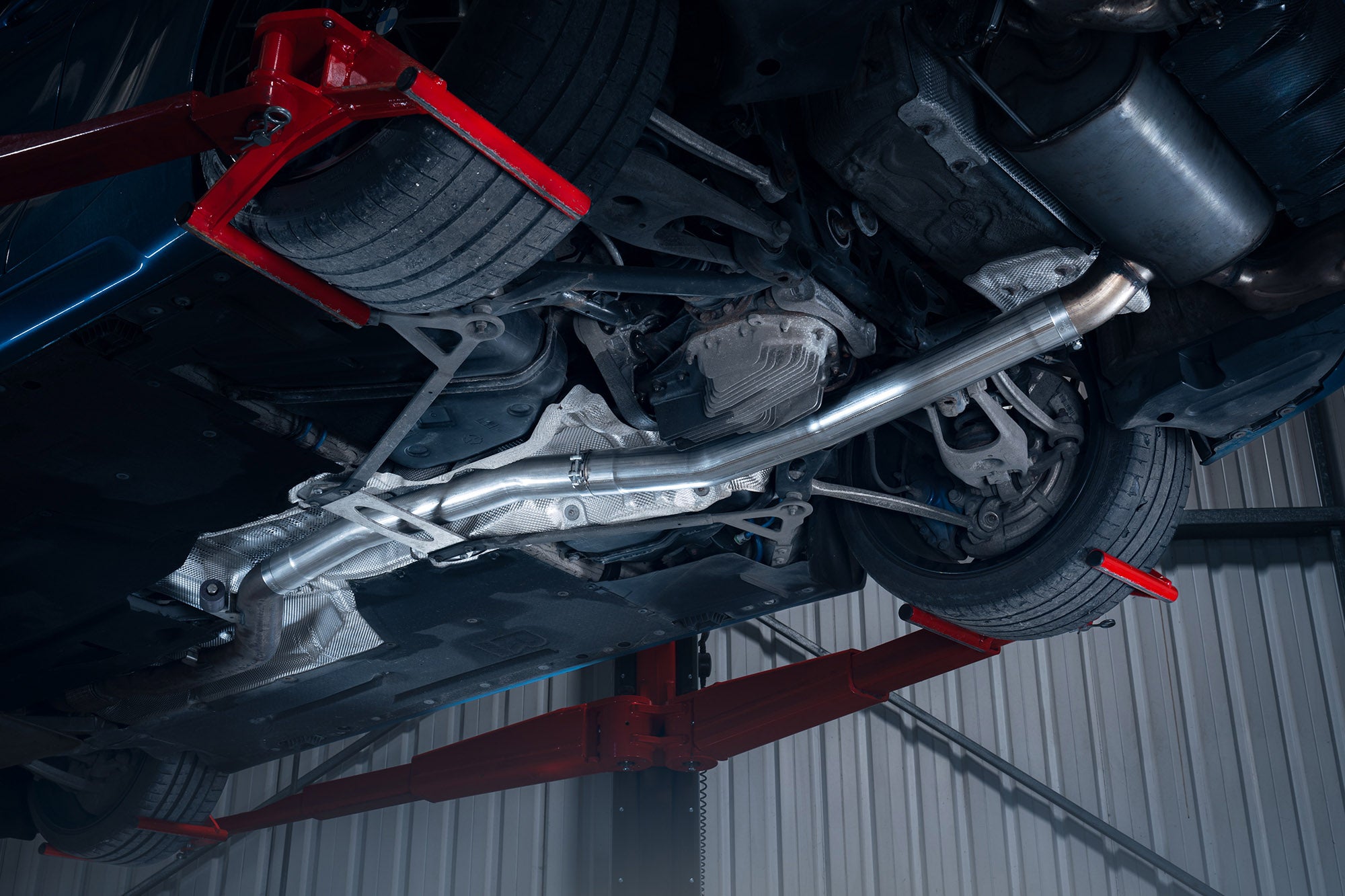 BMW M2 F87 OEM Resonator Delete - Scorpion