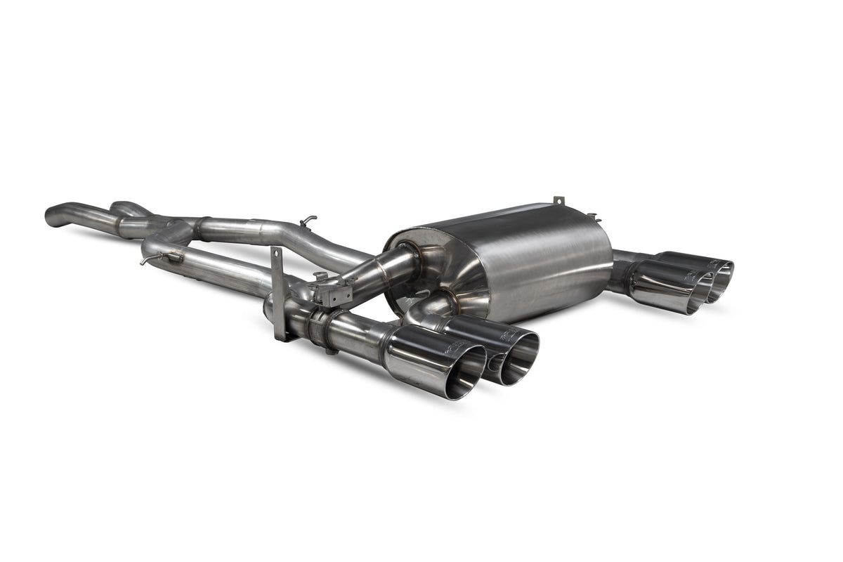 BMW F80 M3 / M4 F82 F83 Non-res cat-back system with electronic valves - Daytona