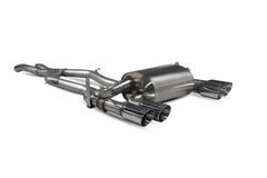 BMW F80 M3 / M4 F82 F83 Non-res cat-back system with electronic valves - Scorpion