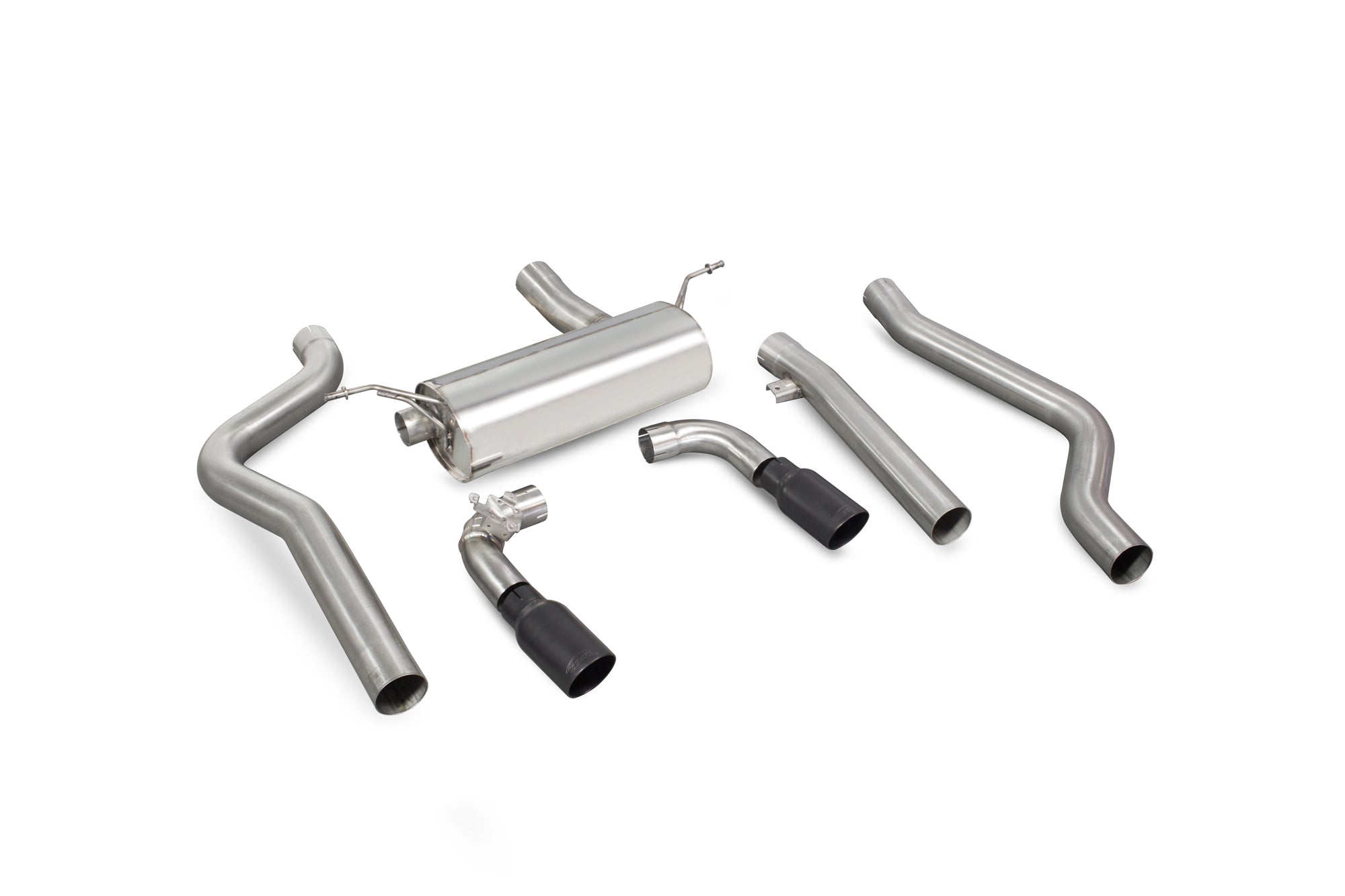 BMW M240i (F22, F23), Fits X-Drive Non-res cat-back system with electronic valves - Scorpion