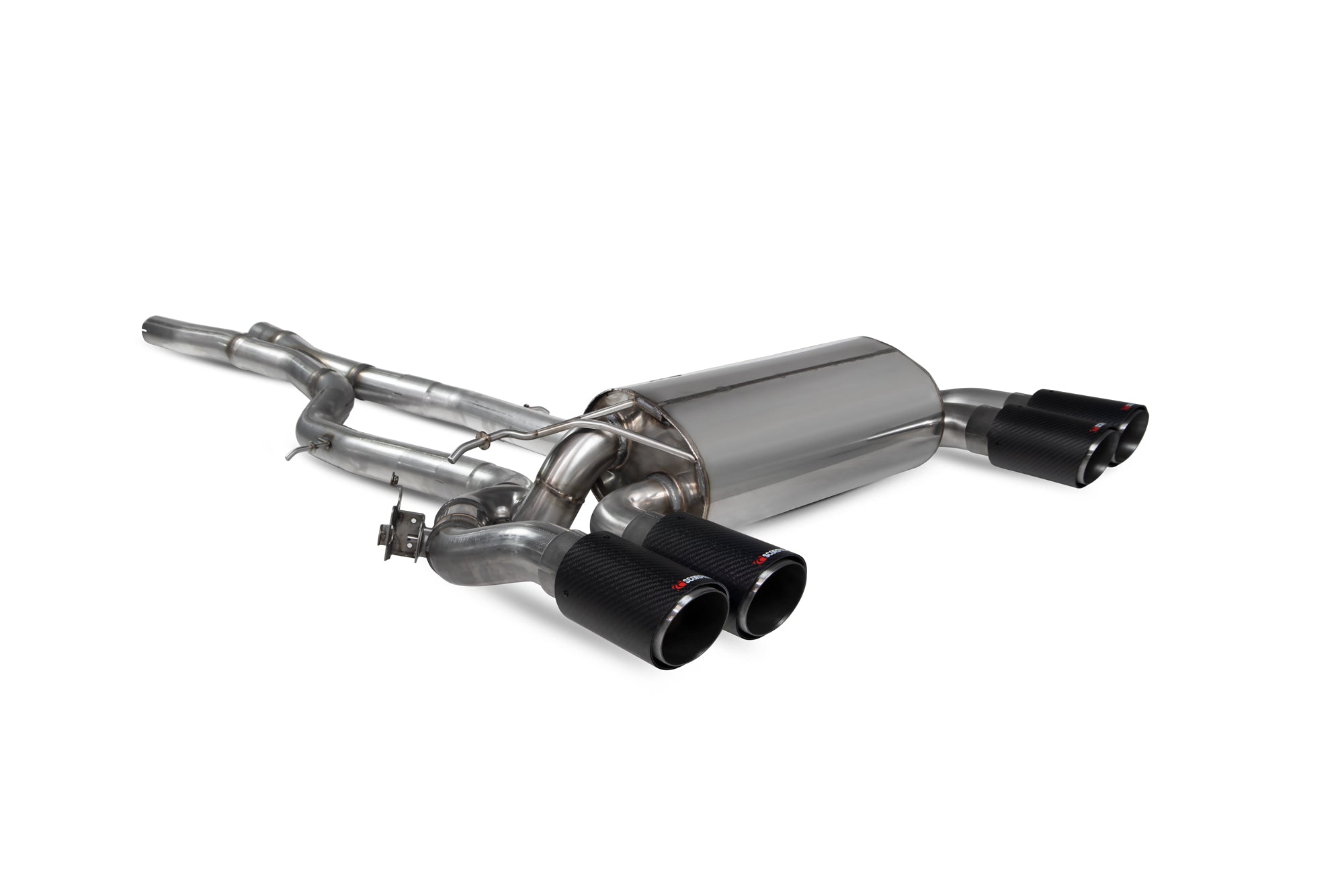 BMW M2 Competition F87N GPF-back system with electronic valves - Scorpion
