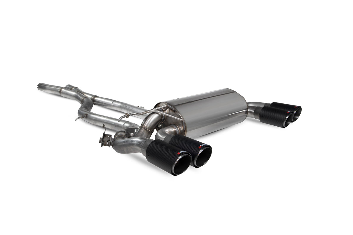 BMW M2 Competition F87N GPF-back system with electronic valves - Scorpion