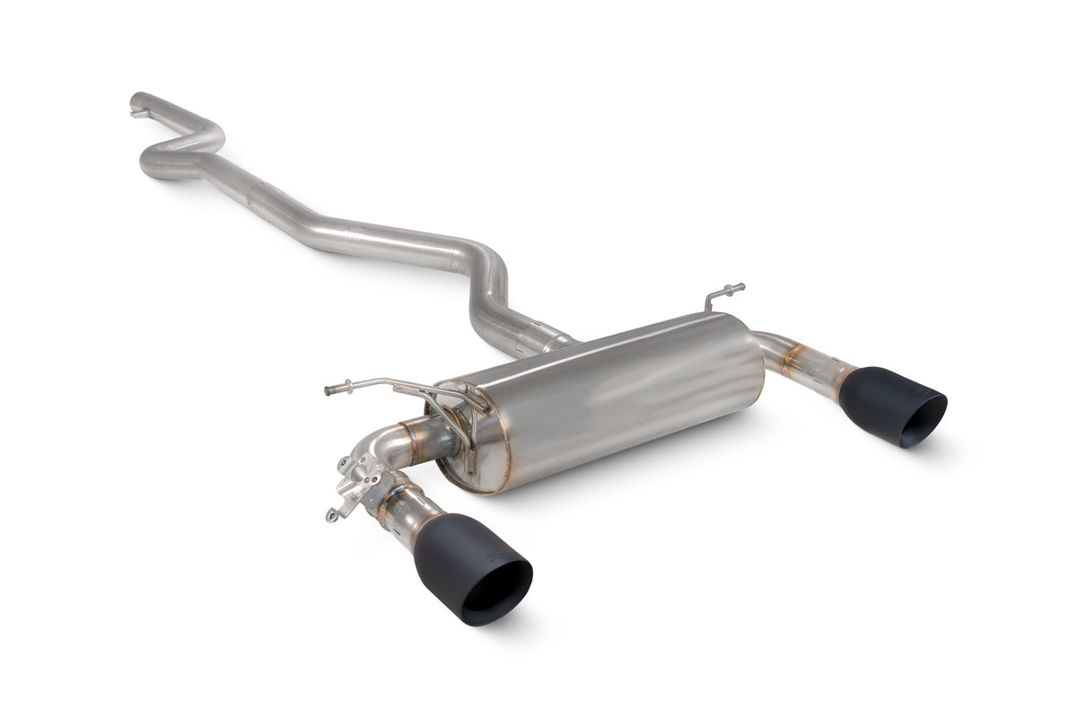 BMW 340i F30/F31 15-18 & 440i F32/F33/F36 16-18 Including xDrive Non-resonated cat-back system - Scorpion