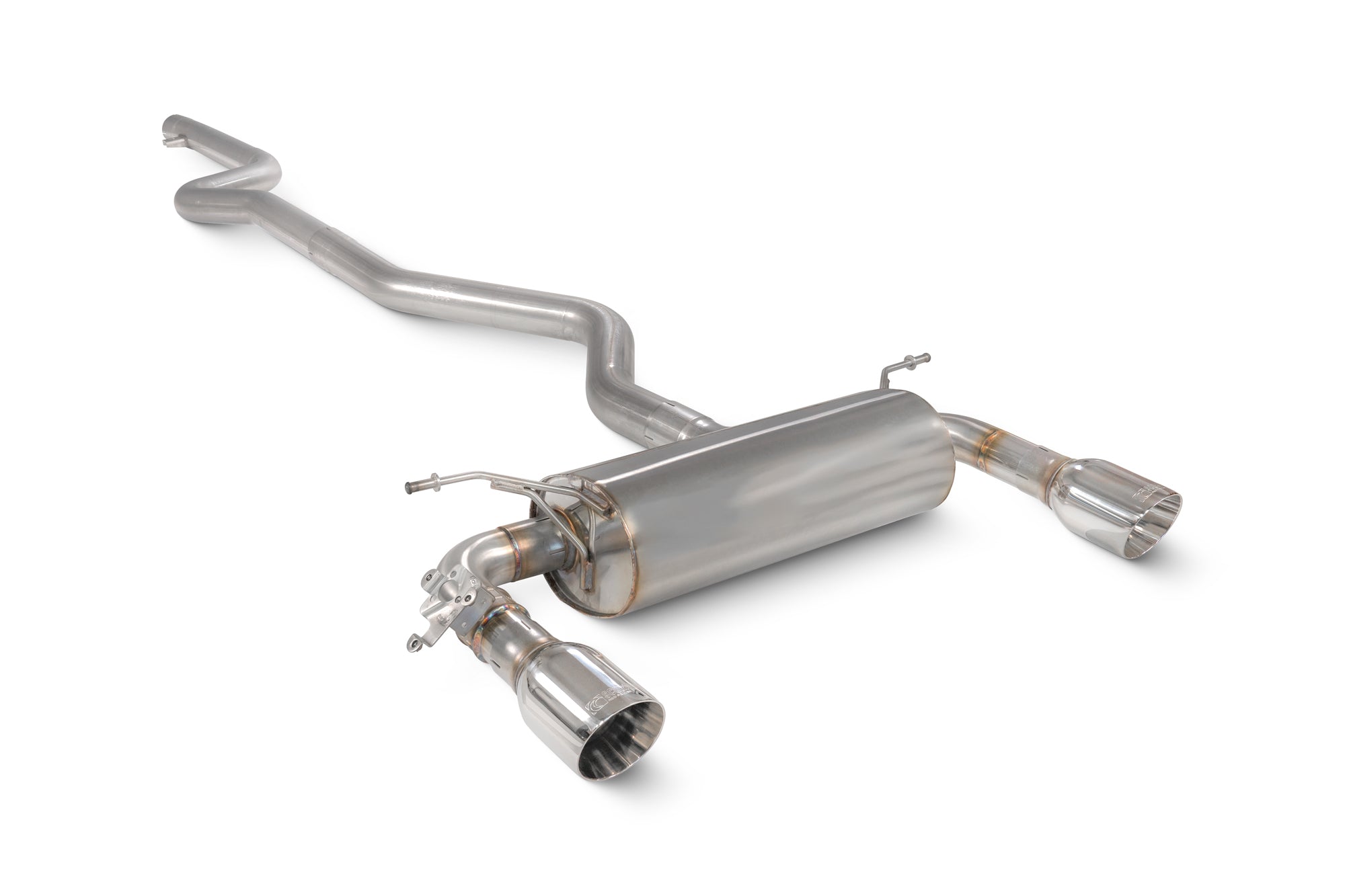 BMW 340i F30/F31 15-18 & 440i F32/F33/F36 16-18 Including xDrive Non-resonated cat-back system - Scorpion