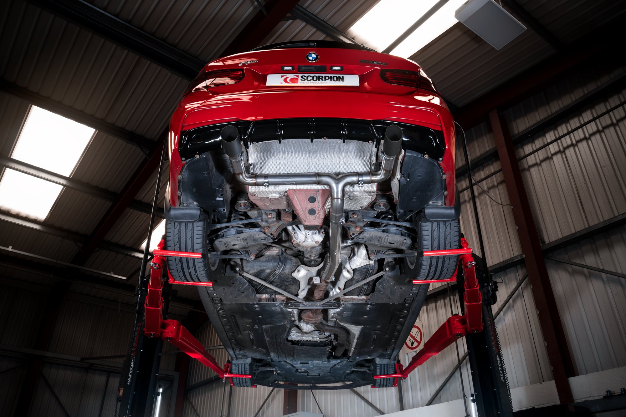 BMW F30/F31 330D/335D, F32 430D/435D, Including xDrive Non-resonated half system - Scorpion