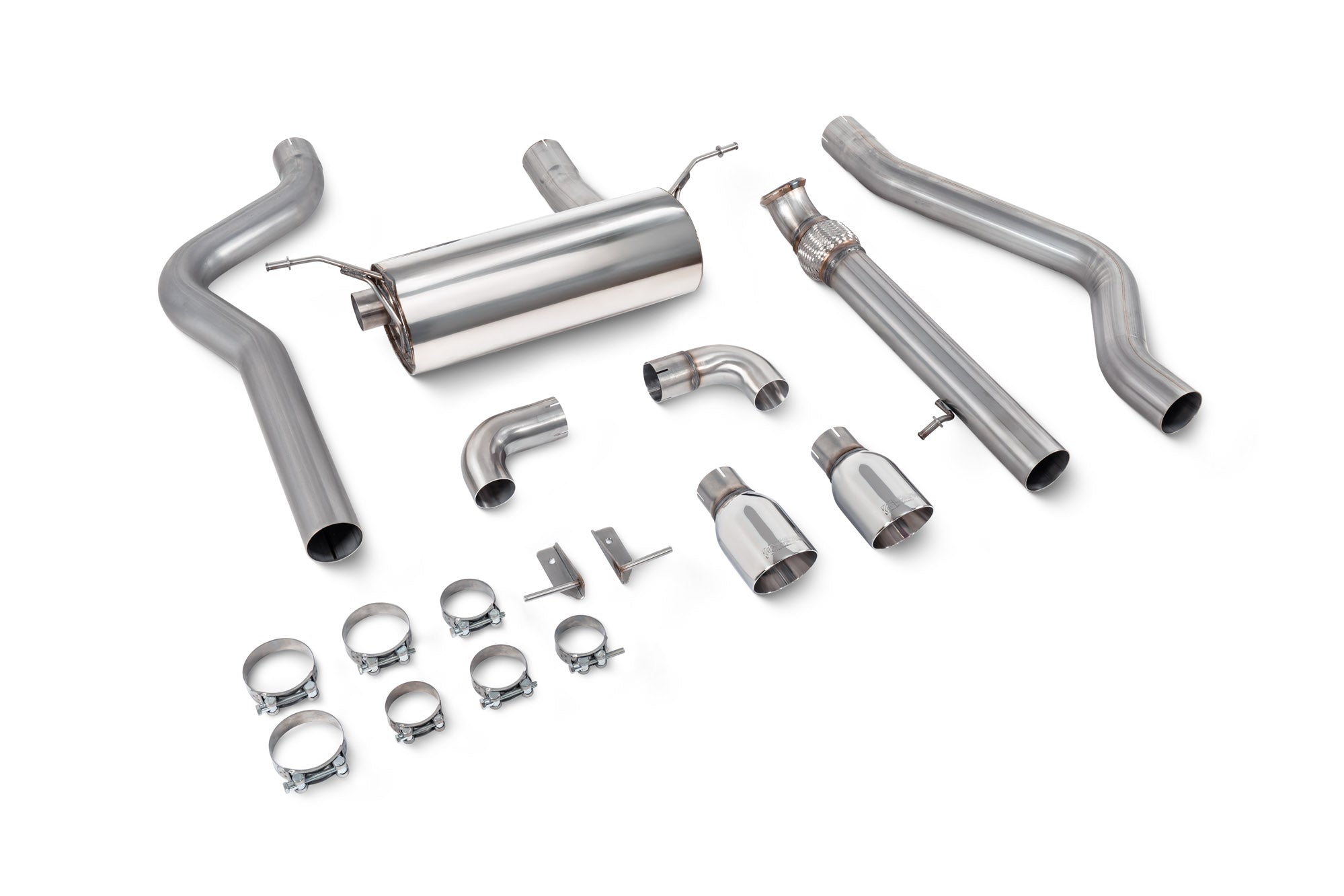 BMW M135i (F20/F21) including xDrive Non-resonated cat-back system without valve - Scorpion