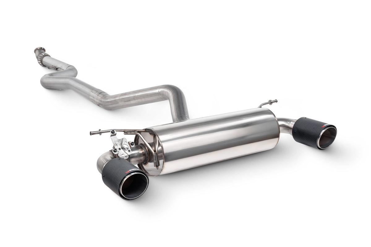 BMW M235i F22 Non-resonated cat-back system with valve - Scorpion