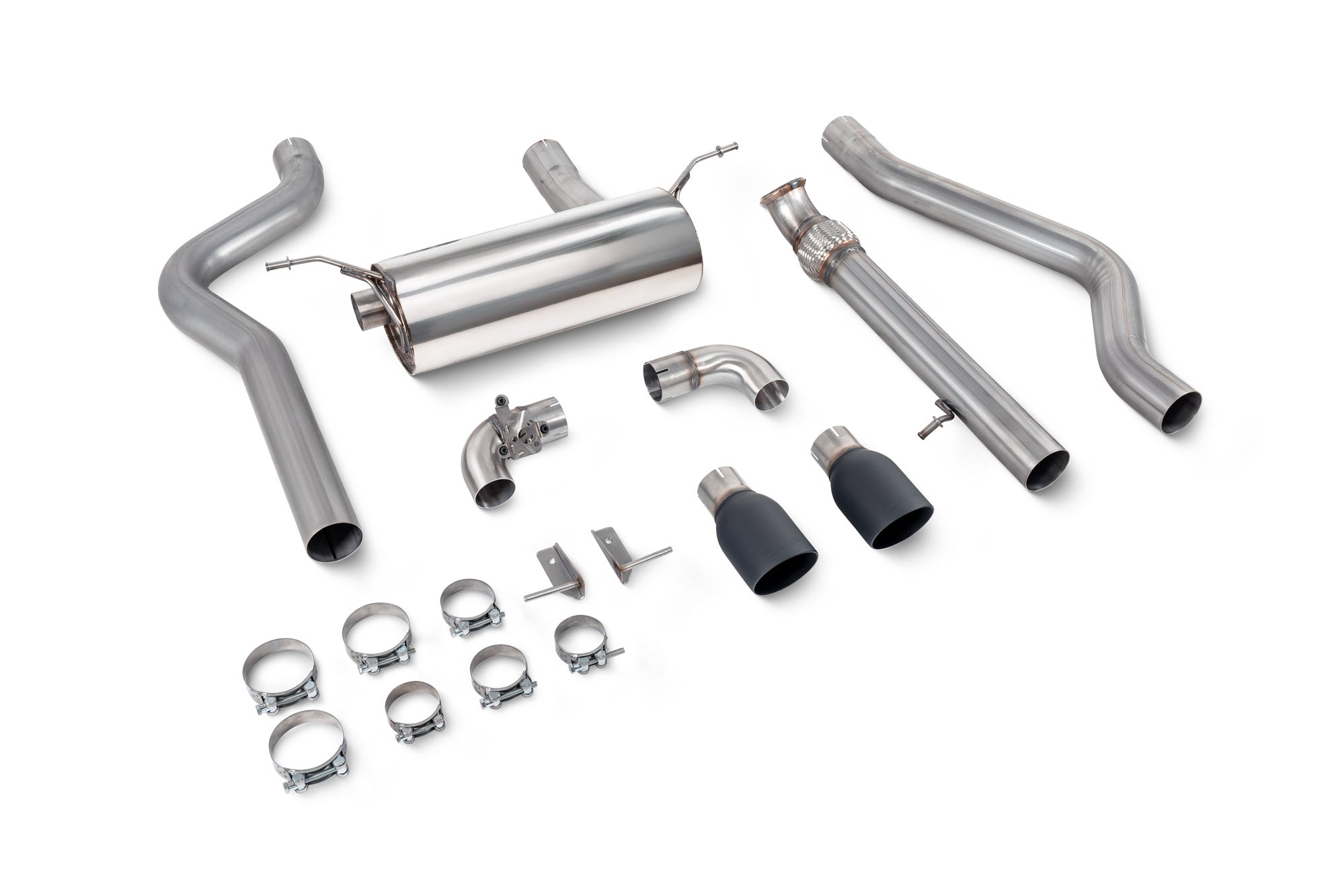 BMW M235i F22 Non-resonated cat-back system with valve - Scorpion